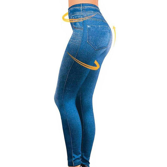 Jeans et leggings taille haute stylisés