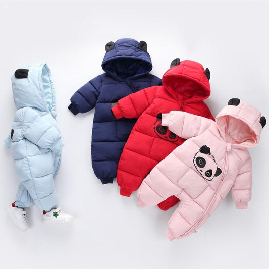 Combinaisons à capuche en coton épais