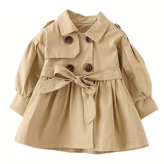 Trench-coat pour bébé fille